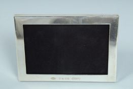 A TIFFANY SILVER PHOTOGRAPH FRAME 11cm x 7.5cm