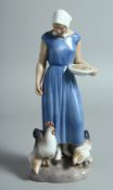 A B & G DANISH PORCELAIN FIGURE 