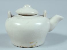 A CHINESE TEA POT 4ins high