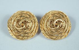 A GOOD PAIR OF CHANEL EARRINGS.