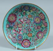 A CHINESE YAN KILN CIRCULAR PLATE. 6ins diameter.