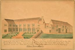 W. S. Mayes (19th Century) British, 'A View of the Remains of the Hospital of the Grey Friars in