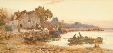 Walter B. Stuart Lloyd (1845-1929) British, 'Wooton Creek, Isle of Wight', watercolour, signed and