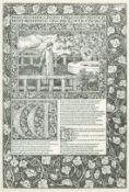Morris print, 'Here beginneth the tales of Canterbury and first the prologue there of', 13.25