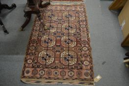 A small Tekke Bokhara rug 140cm x 90cm.