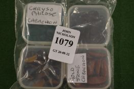 A quantity of decorative stones.