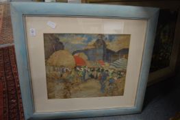 Two decorative pictures.