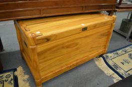 A large South African camphor wood coffer.
