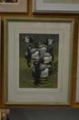 John Tennent, tufted ducks, limited edition colour print 20/30, pencil signed.