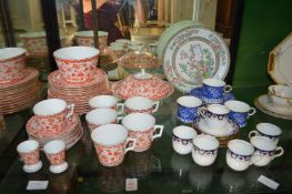 Decorative tea and coffee ware.