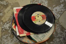 A small group of records.