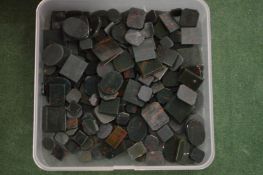 A quantity of decorative stones.