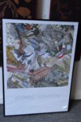 Iconic London, colour print.