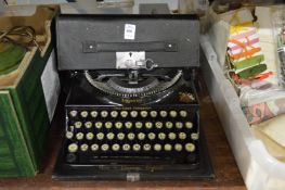 An old Imperial typewriter.