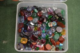 A quantity of decorative stones.