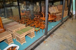 Large quantity of model furniture.