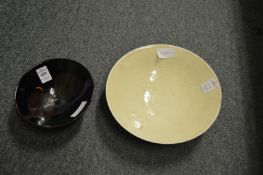 Two Chinese incised bowls.
