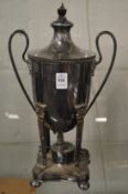 A good urn shaped plated samovar.