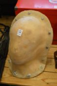 A death mask mould.