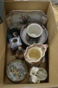 A quantity of decorative china.