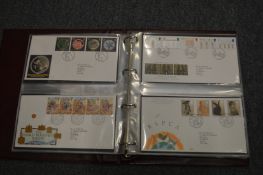 An album of first day covers.