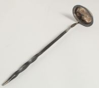 A GEORGE III TODDY LADLE.