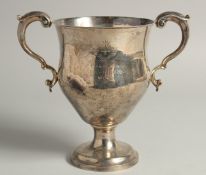 A TWO HANDLED SILVER CHALLENGE CUP 