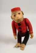 A SHUCCO YES- NO MONKEY. 14ins long.