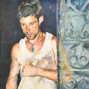 Maggie Vance (20th Century) 'Italian Plasterer, Palazzo Lorenzo, Medici, Florence', watercolour, 16