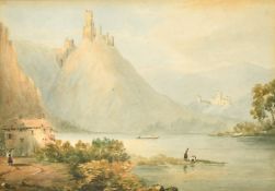 Charlotte Sotheby (19th Century), 'Austrian Tyrol', watercolour, 6