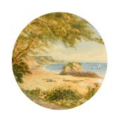 William Wyld (1806-1889) British, a pair of watercolour views of coastal scenes, signed and dated