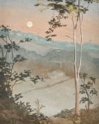 Albert Moulton Foweraker (1873-1942) A sunlit country house 10.5