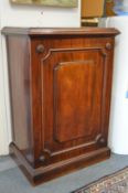 A 19th century mahogany pedestal cabinet.