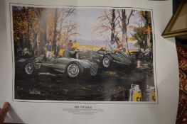 A quantity of unframed posters.