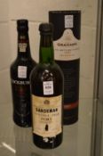 Sandeman vintage port 1958, one bottle, together with a bottle of Grahams late bottled vintage