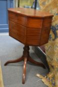 A 19th century mahogany worktable.