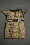 A 19th century Turkish silver on-laid child's dress.