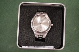 A gents' wristwatch, boxed.
