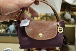 A small ladies' handbag.