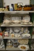 A large quantity of decorative and household china.
