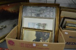 Decorative paintings and prints