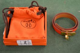 Hermes, a ladies' bracelet with original box.