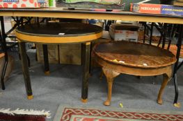 Two coffee tables.