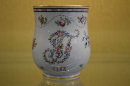 A Samson floral decorated mug.