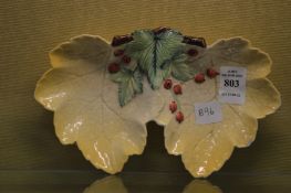A Carltonware leaf dish.
