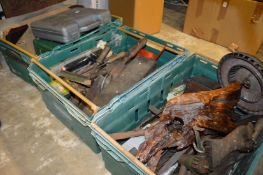A quantity of tools etc.