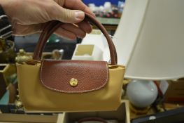 A small ladies' handbag.