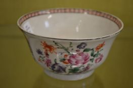 A Chinese famille rose bowl.