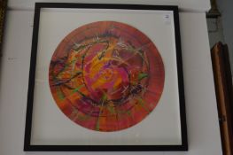 In the Manner of Damien Hirst, a spin picture.