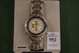 A gents' wristwatch, boxed.